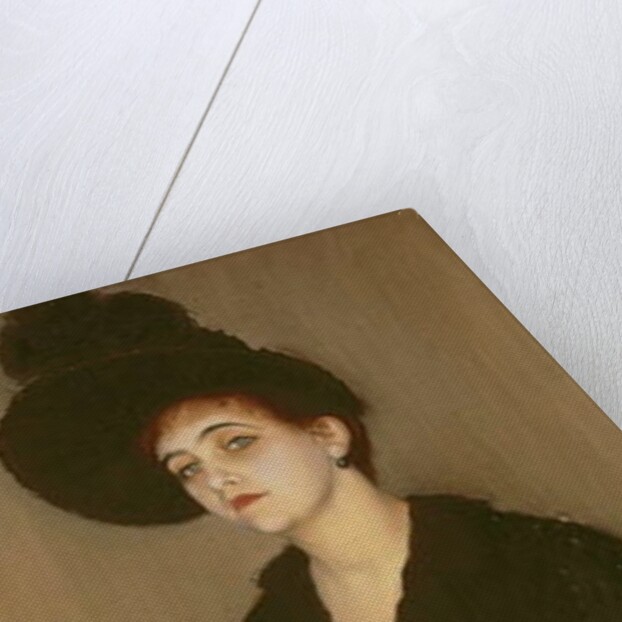 Portrait of Madame Vasnier, 1888 by Jacques-Emile Blanche