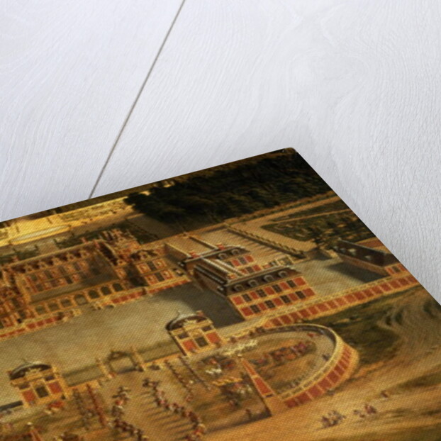 View of the Chateau, Gardens and Park of Versailles from the Avenue de Paris by Pierre Patel