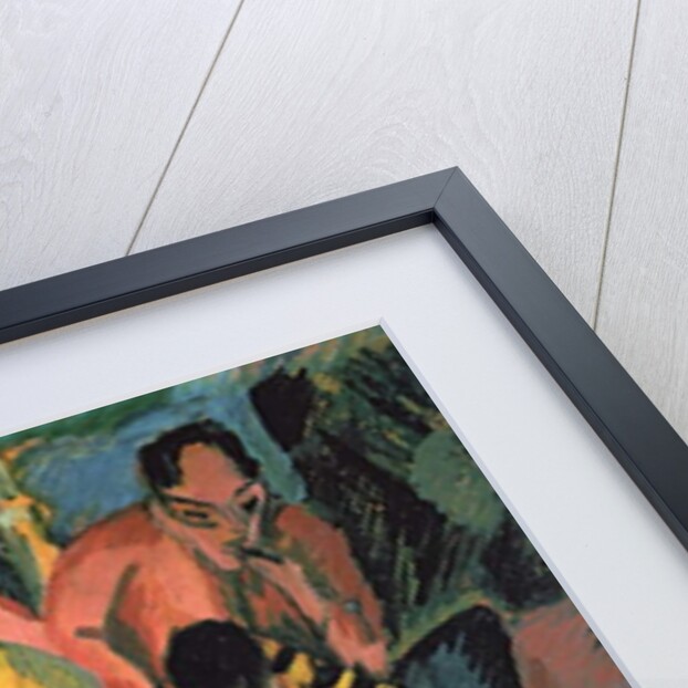 Otto Muller Playing Chess, 1913 by Ernst Ludwig Kirchner