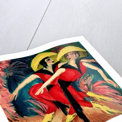 Dancers in Red, 1914 by Ernst Ludwig Kirchner