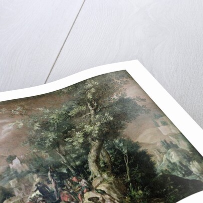 St. John the Baptist Preaching by Abraham Bloemaert