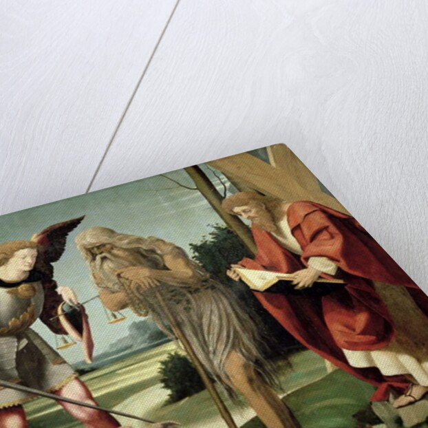 SS. Michael, Andrew and Onuphrius by Pseudo Bramantino