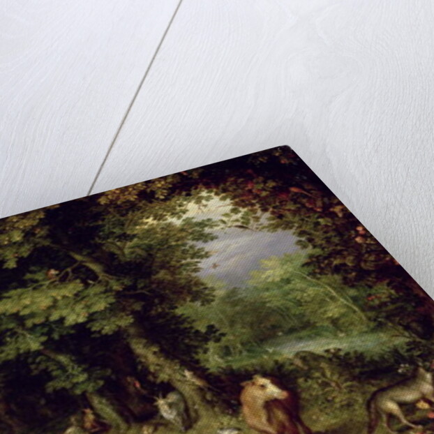 Earth or The Earthly Paradise, 1607-08 by Jan the Elder Brueghel