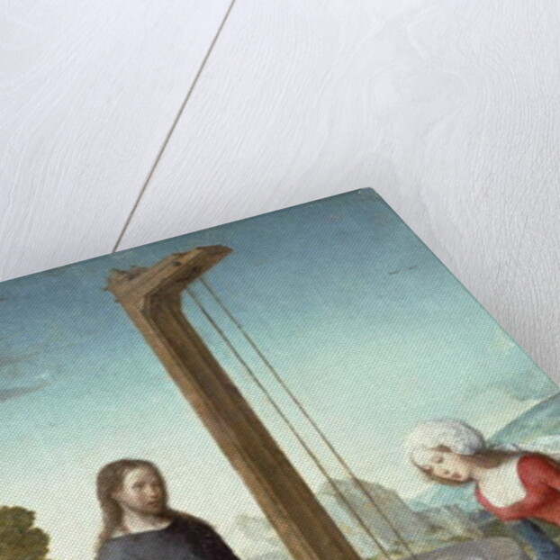 Christ and the Woman of Samaria, c.1500 by Juan de Flandes