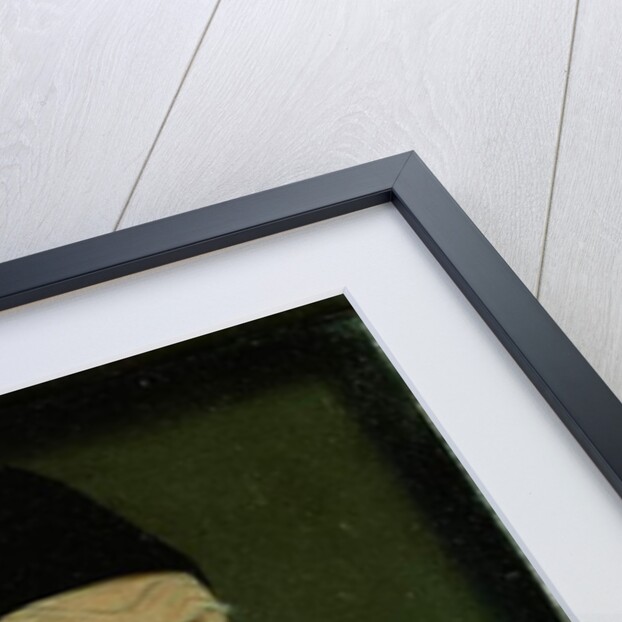 The Matheron Diptych: portrait of Rene I the 'Good' Duke of Anjou, Count of Provence and Piedmont, left-hand panel by Nicolas Froment