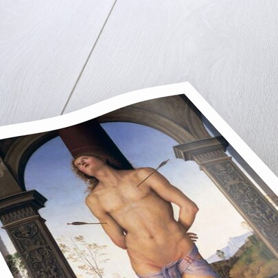 St. Sebastian, c.1490-1500 by Pietro Perugino