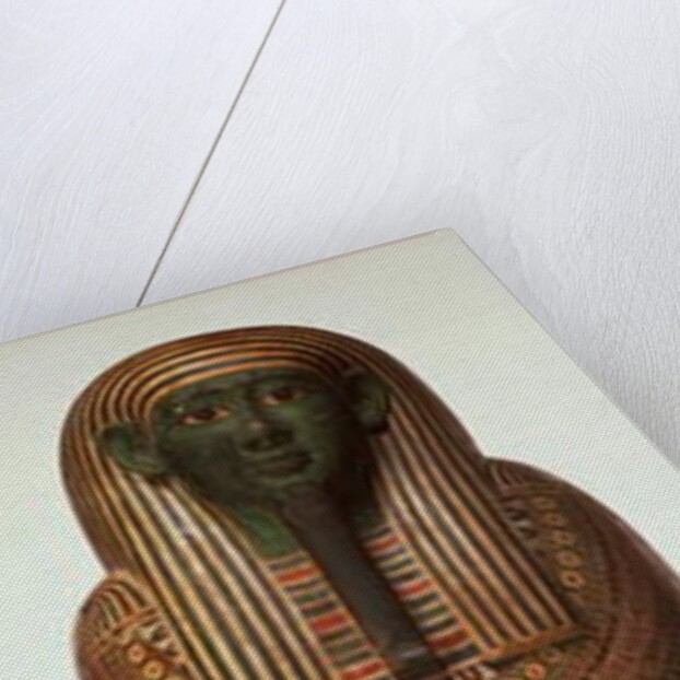 The sarcophagus of Psamtik I Late Period by Egyptian 26th Dynasty