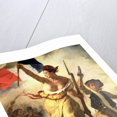 Liberty Leading the People, 28 July 1830, c.1830-31 by Ferdinand Victor Eugene Delacroix