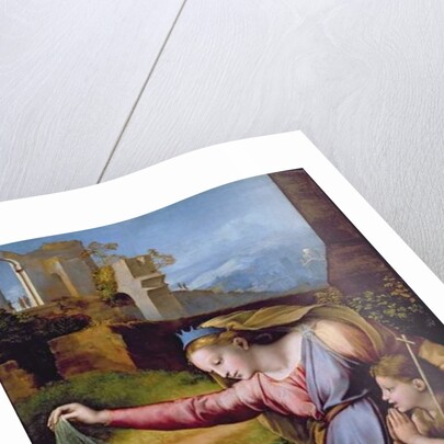 The Madonna of the Blue Diadem or The Madonna of the Veil by Raphael
