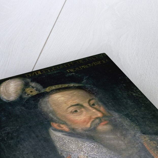 Portrait of Robert Dudley Earl of Leicester by Jean Monier or Mosnier