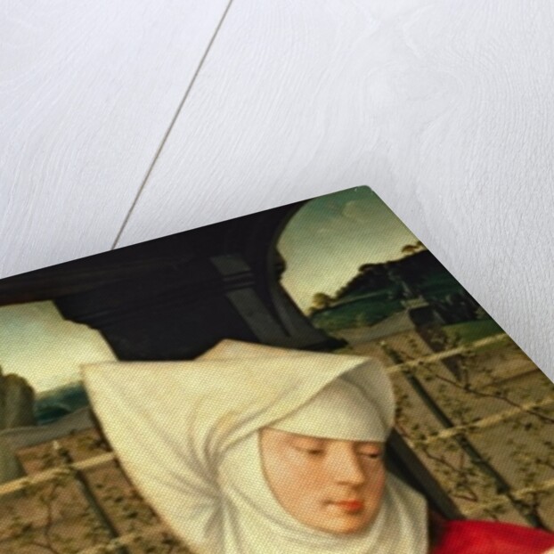 Emerency, the mother of St. Anne by Jan II Provost