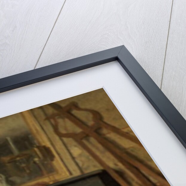 Interior of a Studio, 1845 by Octave Tassaert