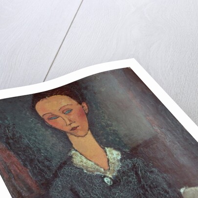 Portrait of a Woman with a White Collar by Amedeo Modigliani