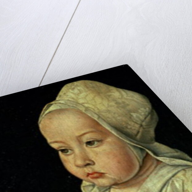 Portrait of Suzanne of Bourbon daughter of Peter II and Anne of France, Duke and Duchess of Bourbon, 1492-93 by Master of Moulins