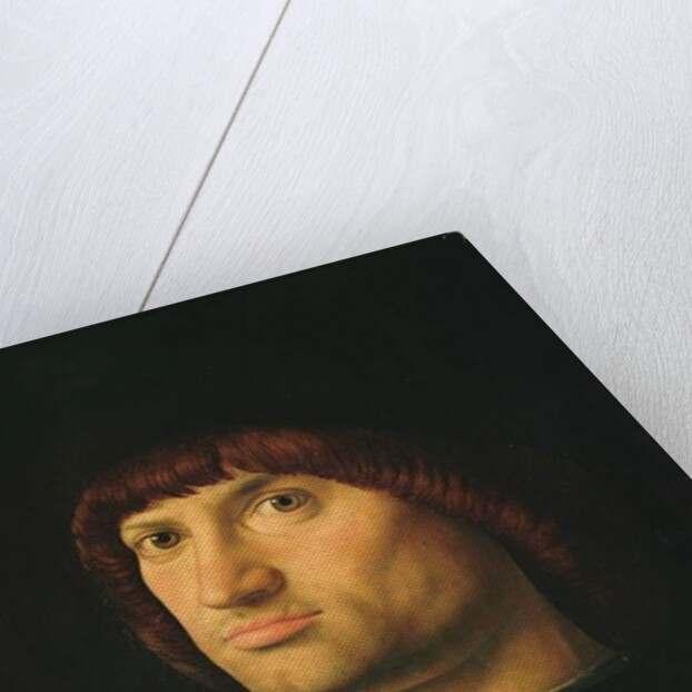 Portrait of a Man, or The Condottiere, 1475 by Antonello da Messina (after)
