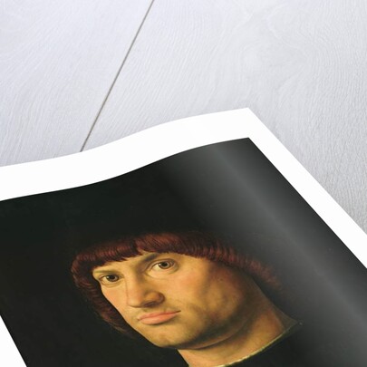 Portrait of a Man, or The Condottiere, 1475 by Antonello da Messina (after)