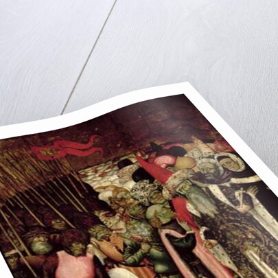 The Persecution of St. George. c.1435 by Bernardo Martorell