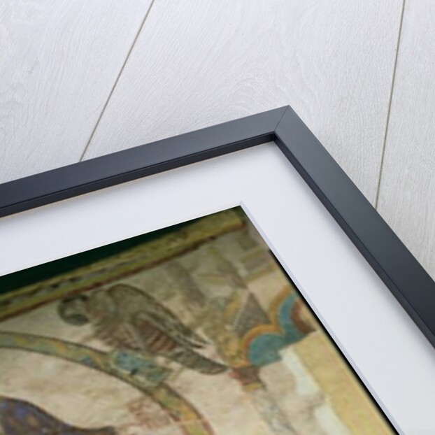 Christ in Majesty with Four Evangelical Symbols and the Last Supper, c.1200 by French School