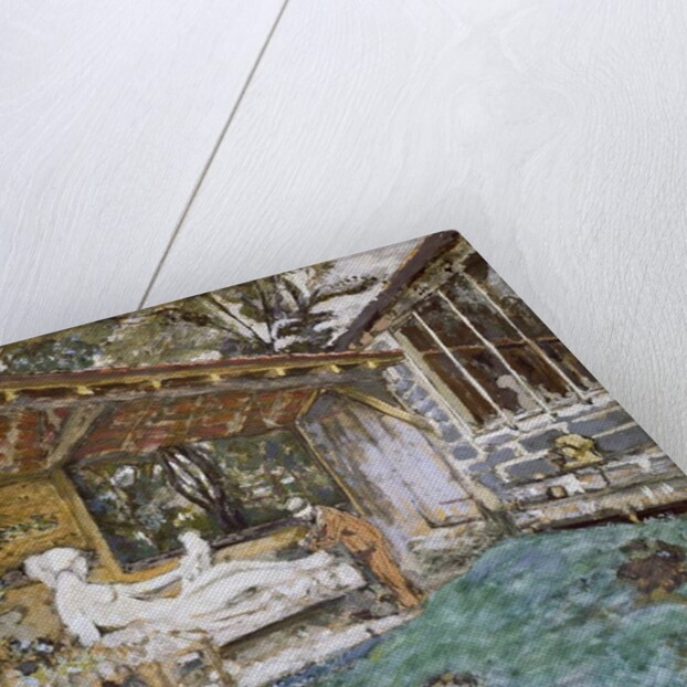 Maillol at work on Cezanne Memorial, c.1925 by Edouard Vuillard