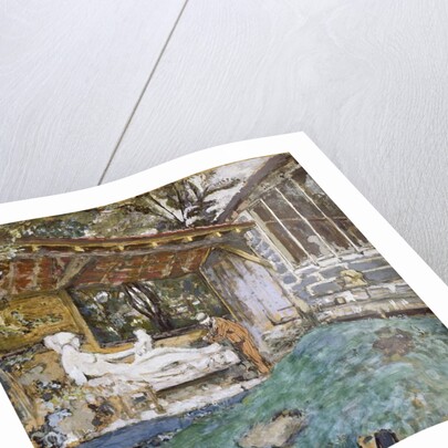 Maillol at work on Cezanne Memorial, c.1925 by Edouard Vuillard