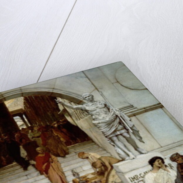 An Audience at Agrippa's, 1875 by Lawrence Alma-Tadema