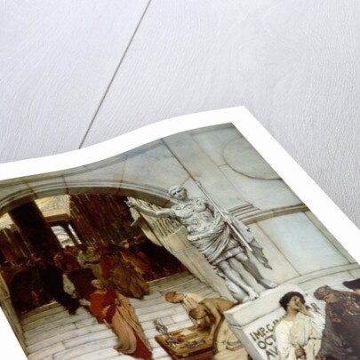 An Audience at Agrippa's, 1875 by Lawrence Alma-Tadema