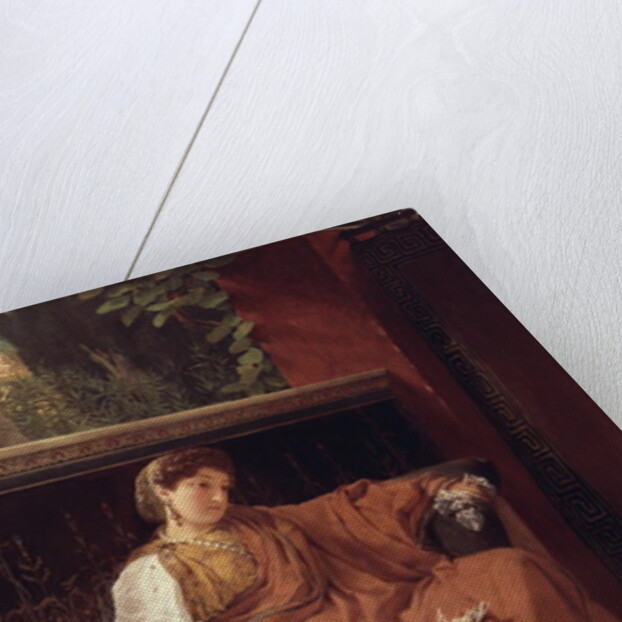 Lesbia Weeping over a Sparrow, 1866 by Lawrence Alma-Tadema