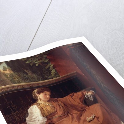 Lesbia Weeping over a Sparrow, 1866 by Lawrence Alma-Tadema