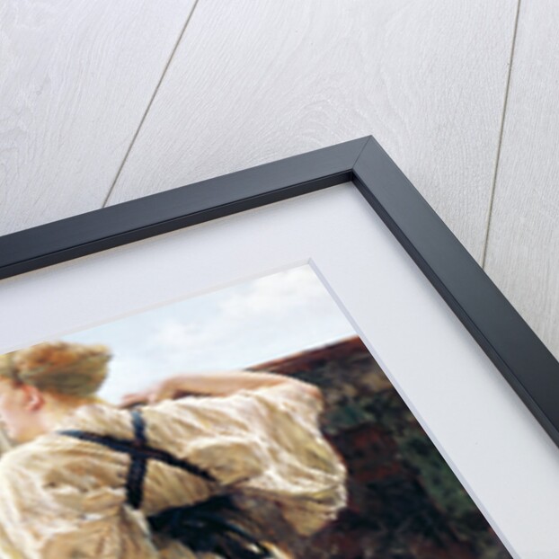 Who Is It?, 1884 by Lawrence Alma-Tadema