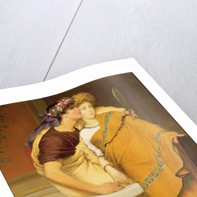 The Mirror, 1868 by Lawrence Alma-Tadema