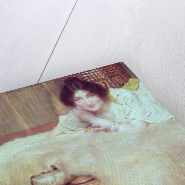 A Listener: The Bear Rug, 1899 by Lawrence Alma-Tadema