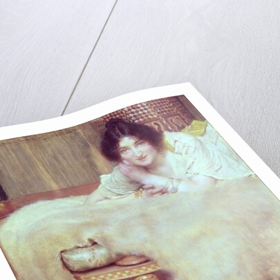 A Listener: The Bear Rug, 1899 by Lawrence Alma-Tadema