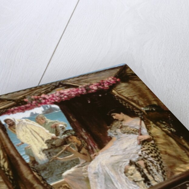 The Meeting of Antony and Cleopatra, 1885 by Lawrence Alma-Tadema