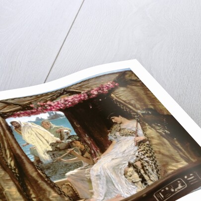 The Meeting of Antony and Cleopatra, 1885 by Lawrence Alma-Tadema