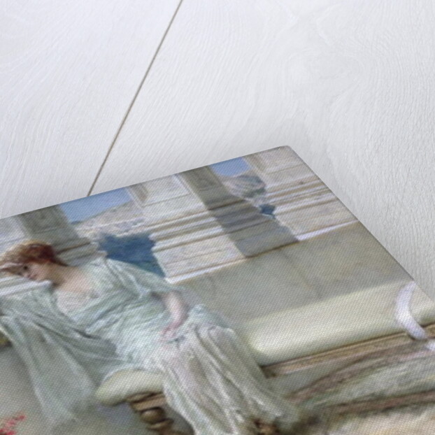 Her eyes are with her thoughts and they are far away, 1897 by Lawrence Alma-Tadema