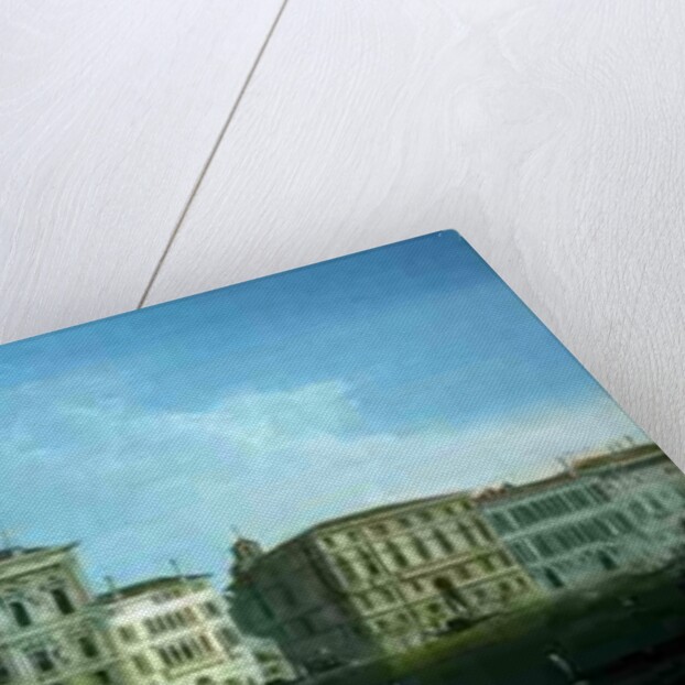 The Casa Foscari and the Palazzo Balbi by Giuseppe Bernardino Bison