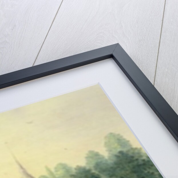 Abbey and Chateau at Egmond by Claes Jacobsz. van der Heck