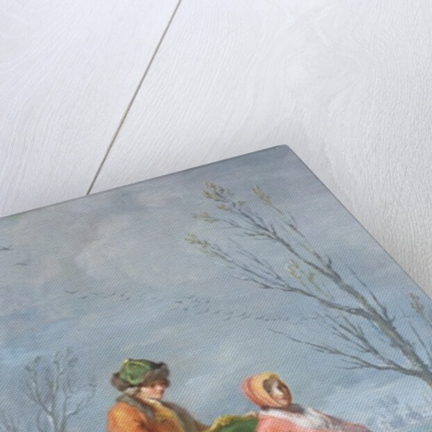 Winter by Charles-Joseph Flipart