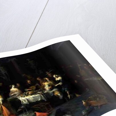 Figures in an Interior by Hieronymus Janssens