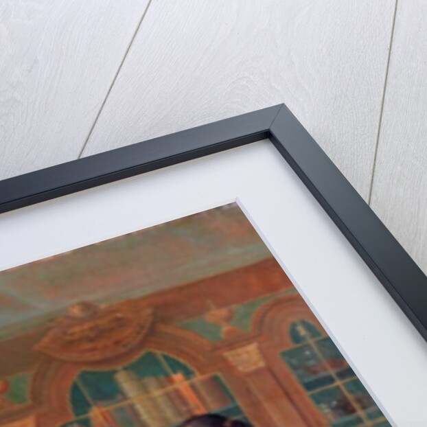 Two Gentlemen in a Library by Peter Jacob Horemans
