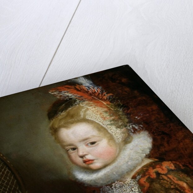 A Portrait of a Child Holding a Racket by Cornelis de Vos