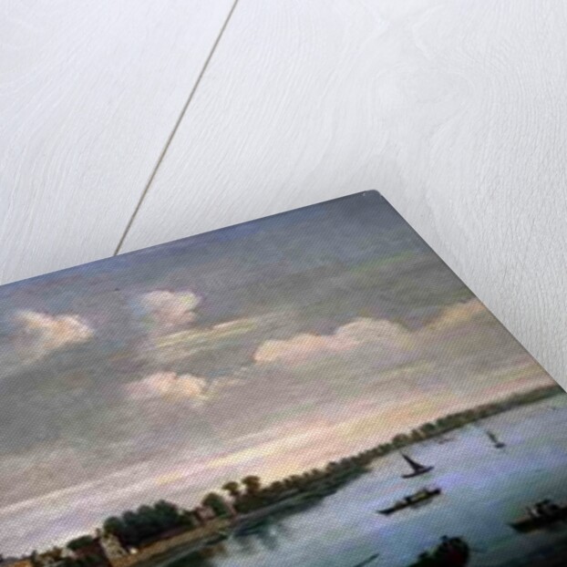 A View of the Thames from Putney Bridge by Joseph Nichols