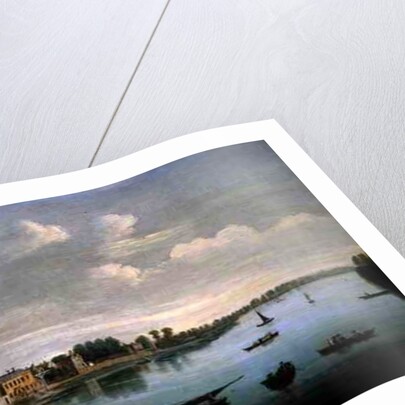 A View of the Thames from Putney Bridge by Joseph Nichols