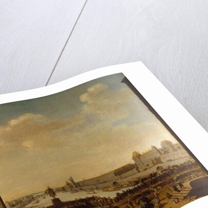 View of Paris from the Pointe de la Cite by Theodor Matham