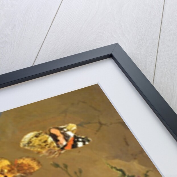 Still Life of Forest Floor with Flowers, Mushrooms and Snails by Elias van den Broeck