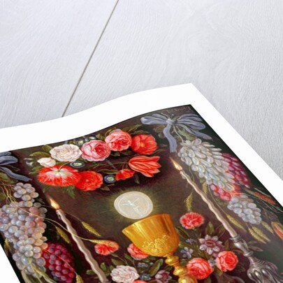 The Eucharist by Jan van the Elder Kessel