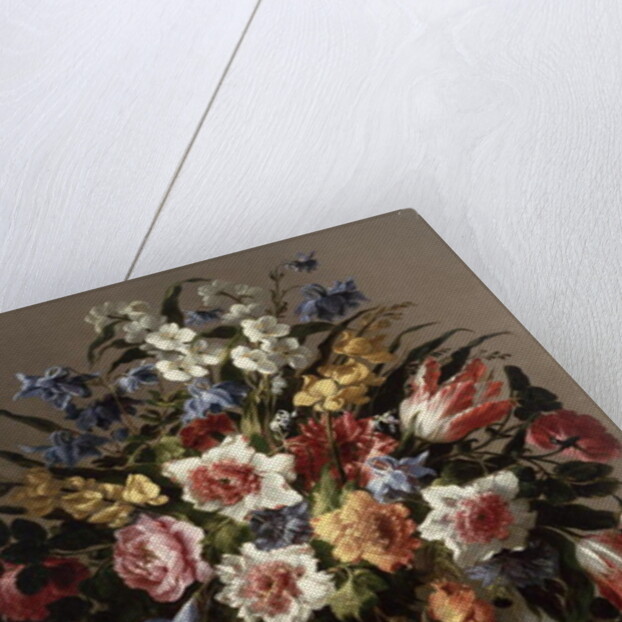 Still Life of Flowers in a Glass Vase by Juan de Arellano