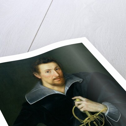 Portrait of a Man with a Sword by English School