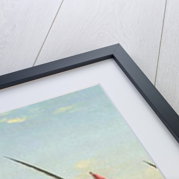 An Extensive View of the Port of Alexandria with a British Man O'War at Anchor by J. Cook