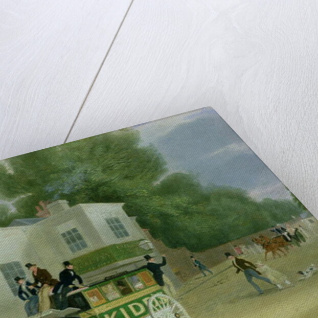 Kidd's Omnibus to Turnham Green at the Angel Inn by James Pollard